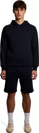 Lyle & Scott Superfine Cotton Loopback Hoodie in Dark Navy at Nordstrom, Size Xx-Large