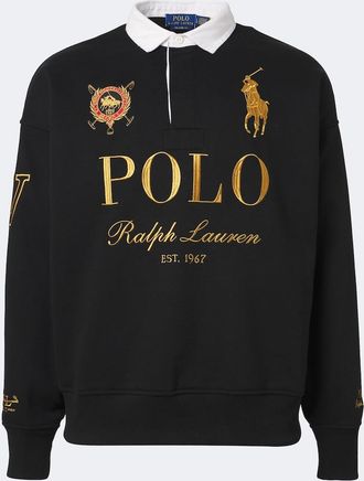 Polo Ralph Lauren Polo in felpa di misto cotone con logo