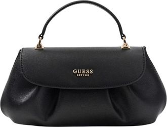 Guess Amorette Top Handle Flap - Dames - Handtassen - Zwart - ONE Size - Tassen