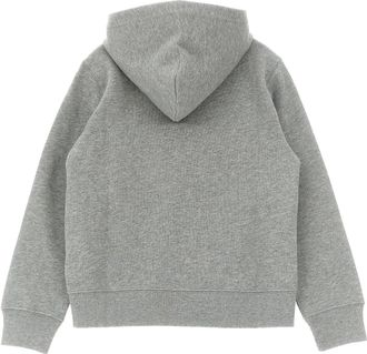 Polo Ralph Lauren Logo-Embroidered Cotton Blend Hoodie - gray
