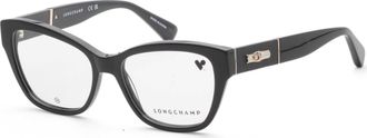 Longchamp Womens 52 mm Black Opticals