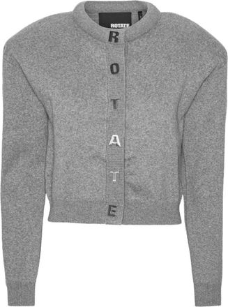 Rotate Cardigan With Letters