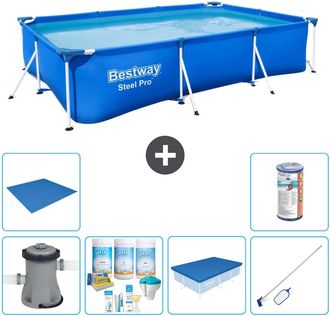 Bestway Piscina Bestway Steel Pro Rectangular - 300x201x66 Cm - 8-piezas S21563