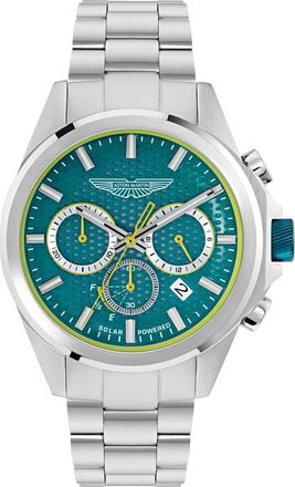 Aston Martin Thrill Hlc W Heren Zilveren Horloge MTRH2S602