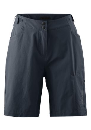 Gonso Fahrradhose GONSO Adventure Shorts W, Damen, Gr. 34, Normalgr&ouml;ssen, blau (nachtblau), 90% Polyamid, 10% Elasthan, Hosen Fahrradhose, Damen Radhose mit