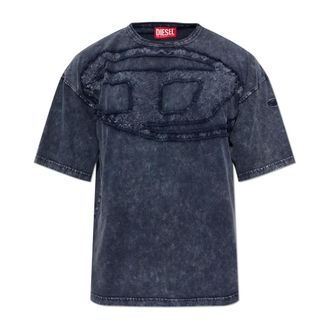Diesel Heren, Tops, Blauw, Maat: L