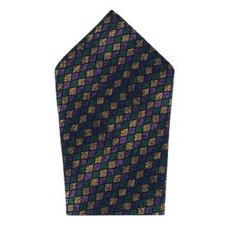 Trafalgar Store Carnival Diamond Multi-Colored Novelty Silk Pocket Square in Multiple at Nordstrom