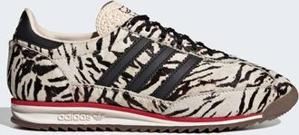 adidas Originals SL 72 OG sneakers con stampa zebra-Bianco