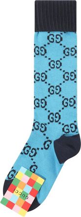 Gucci Lange sokken met monogramlogo
