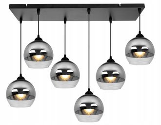 OEM L&aacute;mpara Colgante Elegante, L&aacute;mpara De Cristal, Led Cromado