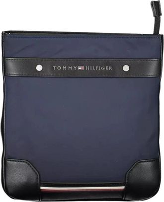 Tommy Hilfiger Polyester Schoudertas - Heren - Schoudertassen - Blauw - ONE Size - Polyester - Tassen