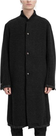 Isaac Sellam Experience Heren, Mantels, Grijs, Maat: XL Wol