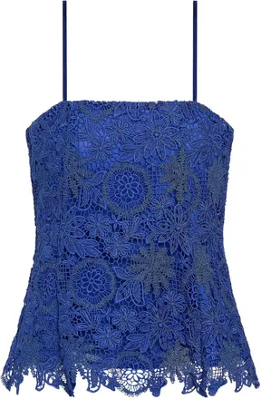 Marie Oliver Womens Joelle Top In Cobalt Blue