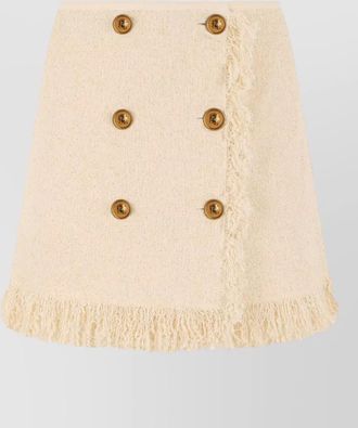 Elisabetta Franchi high-waist bell a-line skirt