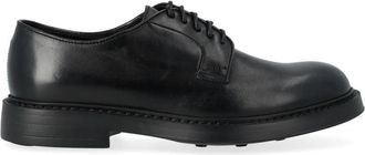 Doucal's Stringata Derby - Heren - Nette schoenen - Zwart - 40 EU - Leer - Schoenen