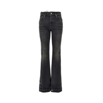 Haikure Flora vintage effect jeans Woman 25
