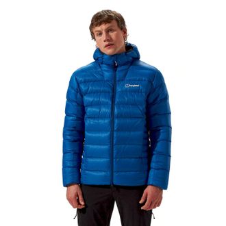 Berghaus Mens Summit-Nomad Down Insulated Jacket in Blue Polyamide - Size Large