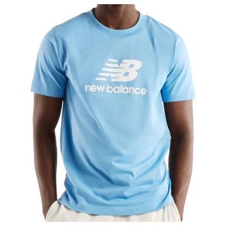 New Balance Sport Essentials Logo T-Shirt T-Shirt f&uuml;r Herren | blau