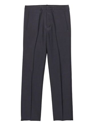 Prada pleated wool trousers - Grey