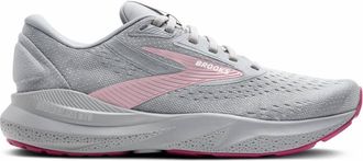 Brooks Womens Adrenaline Gts 24 Running Shoes In Alloy/white/zephyr