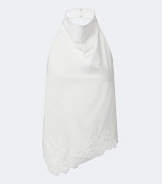 Sir. Klara cotton halterneck top