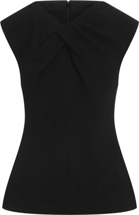 Jil Sander Viscose Tanktop - Dames - Tops zonder mouwen - Zwart - M - Tops