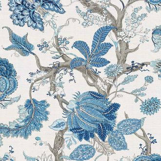 Ballard Designs South Hampton Wallpaper - Blue - Ballard Designs