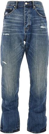 Purple P011 Relaxed Straight jeans Man 30