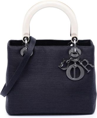 Dior Pre-owned Dior Medium Nylon Lady Dior Ladies MA-0010