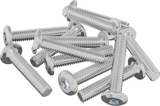 vidaXL Tornillo De Bloqueo De Cabeza 2647 Uds. Plateado Acero Vidaxl