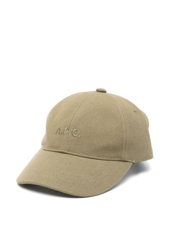 A.P.C. Charlie baseball cap - Green