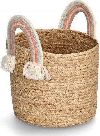 ZELLER PRESENT Zeller Cesta De Junco Marino Natural 30 Cm