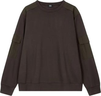 TOMBOY T-shirt met lange mouwen en zak - Bruin