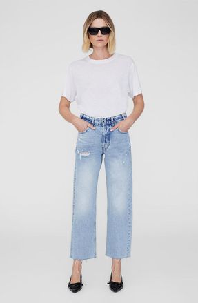 Anine Bing Gavin Jean in Blue Reservoir at Nordstrom, Size 30