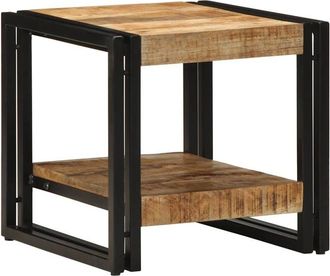 vidaXL Vidaxl - Mesa De Caf&eacute; Marr&oacute;n 40 X 40 X 38 Cm Madera Maciza De Mango