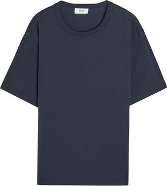 Nn.07 Jett Printed Cotton T-shirt - Navy - Xxl