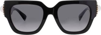 Moschino Grey Shaded Square Ladies Sunglasses MOS153/S/US 0807/9O 52
