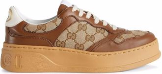 Gucci Brown Chunky Leather Sneakers