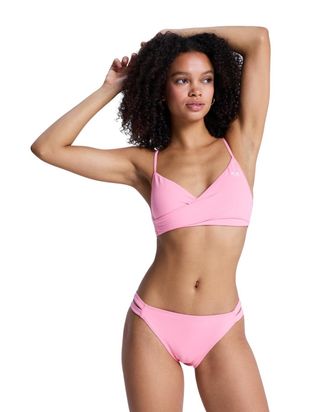 Roxy Bikini-Hose ROXY Solid Essentials Classic, Damen, Gr. XL, US-Gr&ouml;ssen, plumeria, Obermaterial: 85% Microfaser, 15% Elasthan;, Badehosen Bikini-Hose