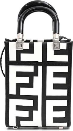 Fendi Pre-owned Handbags, female, White, Size: ONE SIZE Pre-owned Leather handbags