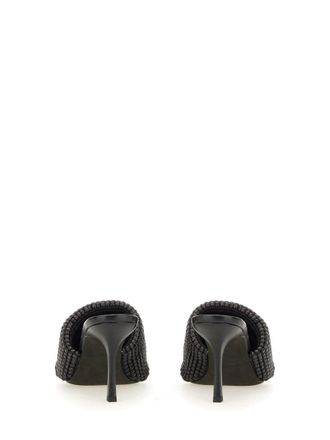 Alexander Wang Crystal Glass Upper Heels - Black