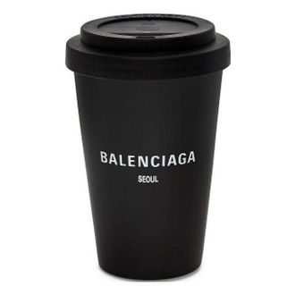 Balenciaga Seoul Coffee Cup Black Porcelain 666275T01011007
