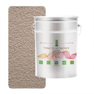 OEM Yeso De Silicona Para Fachadas Exteriores, Beige Perlado, 1,5 Mm Pr&eacute;mium, 25 Kg