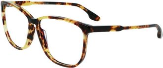 Victoria Beckham Brown Acetate Glasses Womens (Frames)