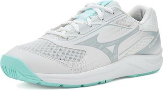 Mizuno Cyclone Speed 5 Womens Cross Training Shoes White-Blue : 6.5 B - Medium, Synthetic