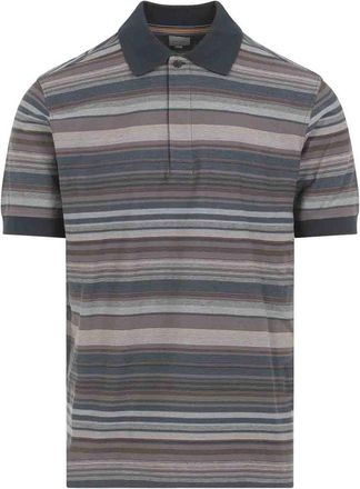Paul Smith Textured Stripe Polo