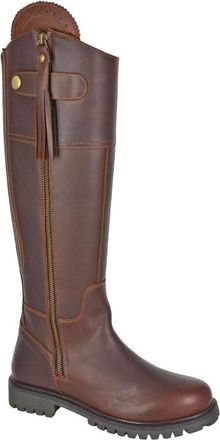Woodland Georgia Womens Leather Country Boots - Brown - Size UK 4