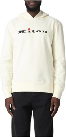 Kiton Hombre, Sudaderas, Beige, Talla: L