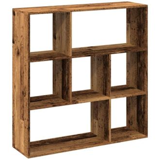 vidaXL Vidaxl - Librer&iacute;a Divisora Madera Ingenier&iacute;a Envejecida 102x29x103,5 Cm