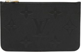 Louis Vuitton Pre-owned Clutches, female, Black, Size: ONE SIZE Pre-owned Vintage Canvas Clutch